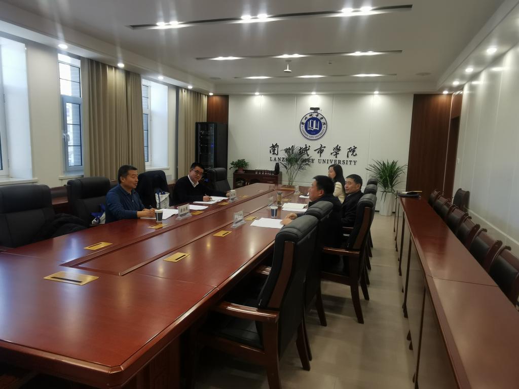 甘肃民族师范学院党委副书记敏贤麟一行来校调研交流